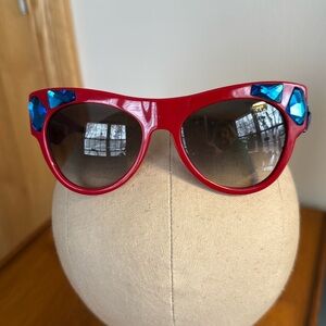 LImited Edition Collector's Prada Women's Voice Sunglasses in Red